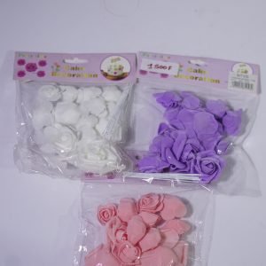 Fleur décoration Patissière Blanc