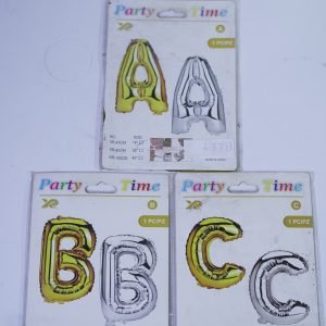 Lettres Partie Ballon unité