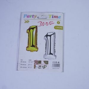 Chiffres Party Time Ballons