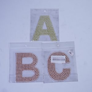 Lettres Alphabet Brillants Décoration