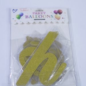 Lettres Partie Ballon unité