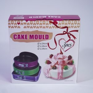 Moule gâteau 3 pièces