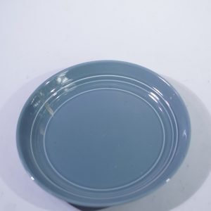Assiette Bleu Avec motifs circulaires