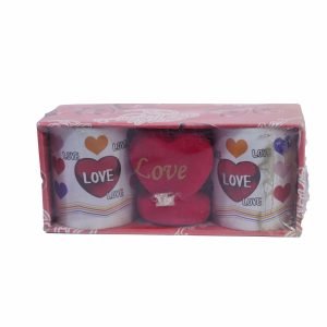 Coffret Tasse Love - Ensemble de 2 Pièces