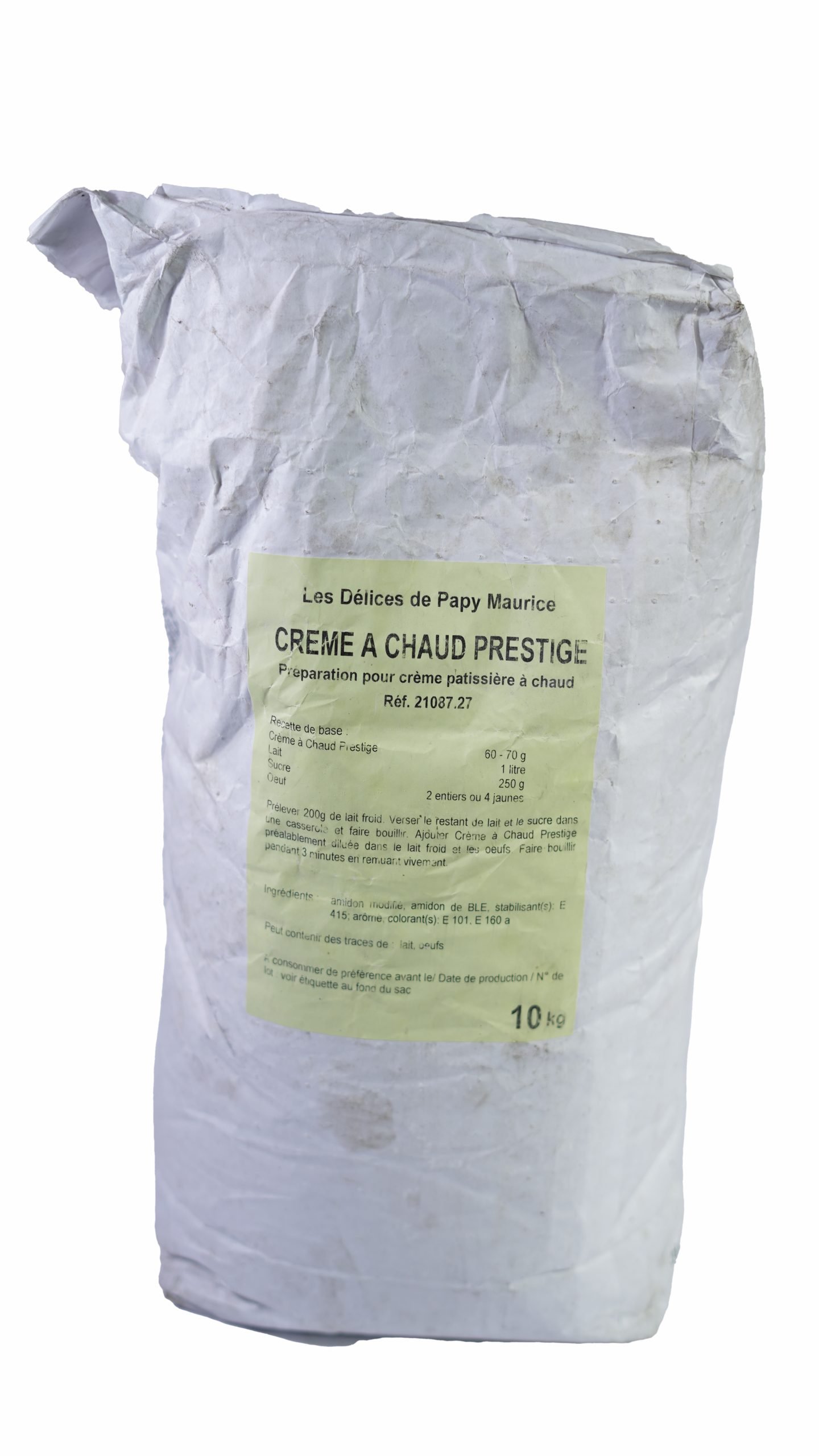 Crème à Chaud Prestige Les Délices de Papy Maurice (10 kg)