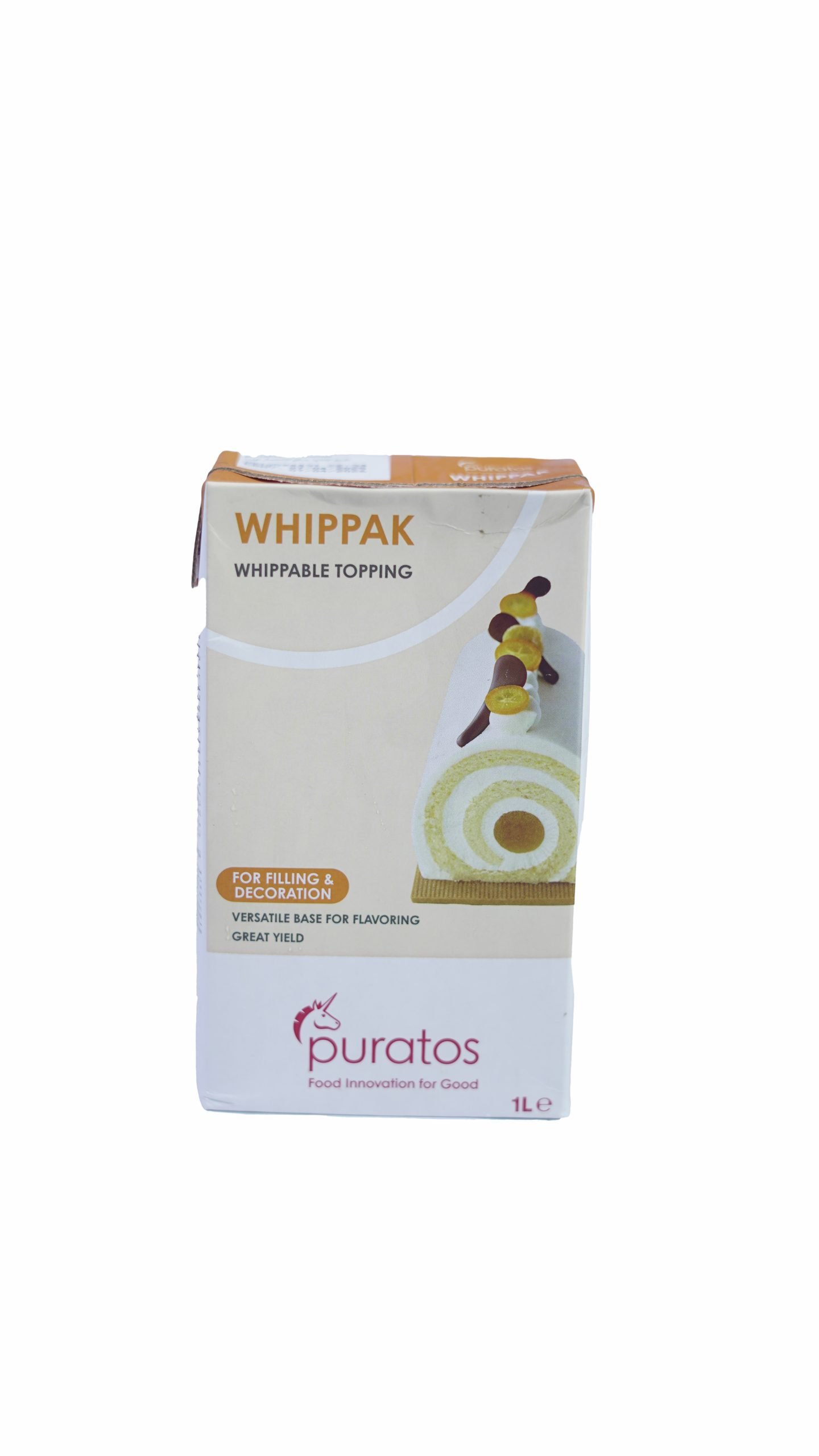 Whippak Whippable Topping Puratos (1L)