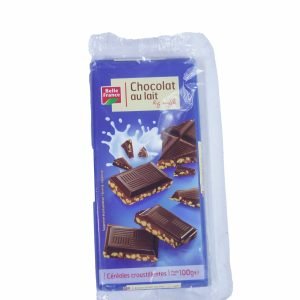 Chocolat au Lait au Riz Soufflé Belle France (100g)
