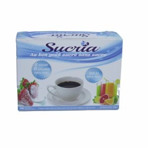 Sucria - Édulcorant en poudre (100 sachets individuels)