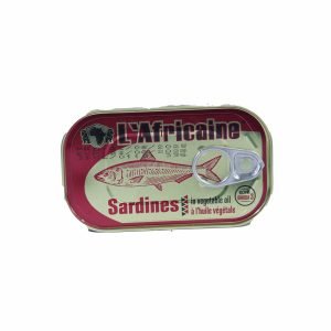 Sardine à l'huile végétale L'Africaine