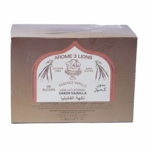 Arôme 3 Lions Essence Vanille (Sans Alcool) 12 x 30 cl unite