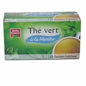 Thé vert à la Menthe Belle France (25 sachets)
