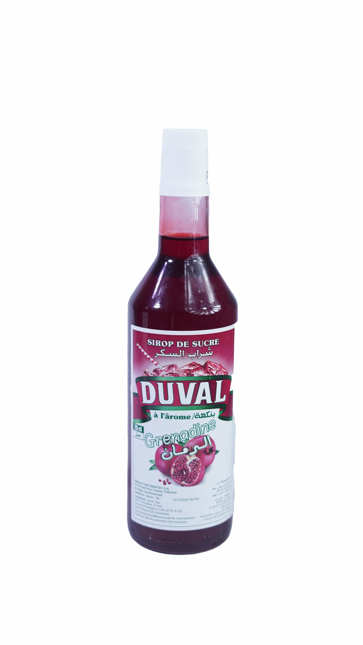 Sirop à l’arôme Grenadine Duval