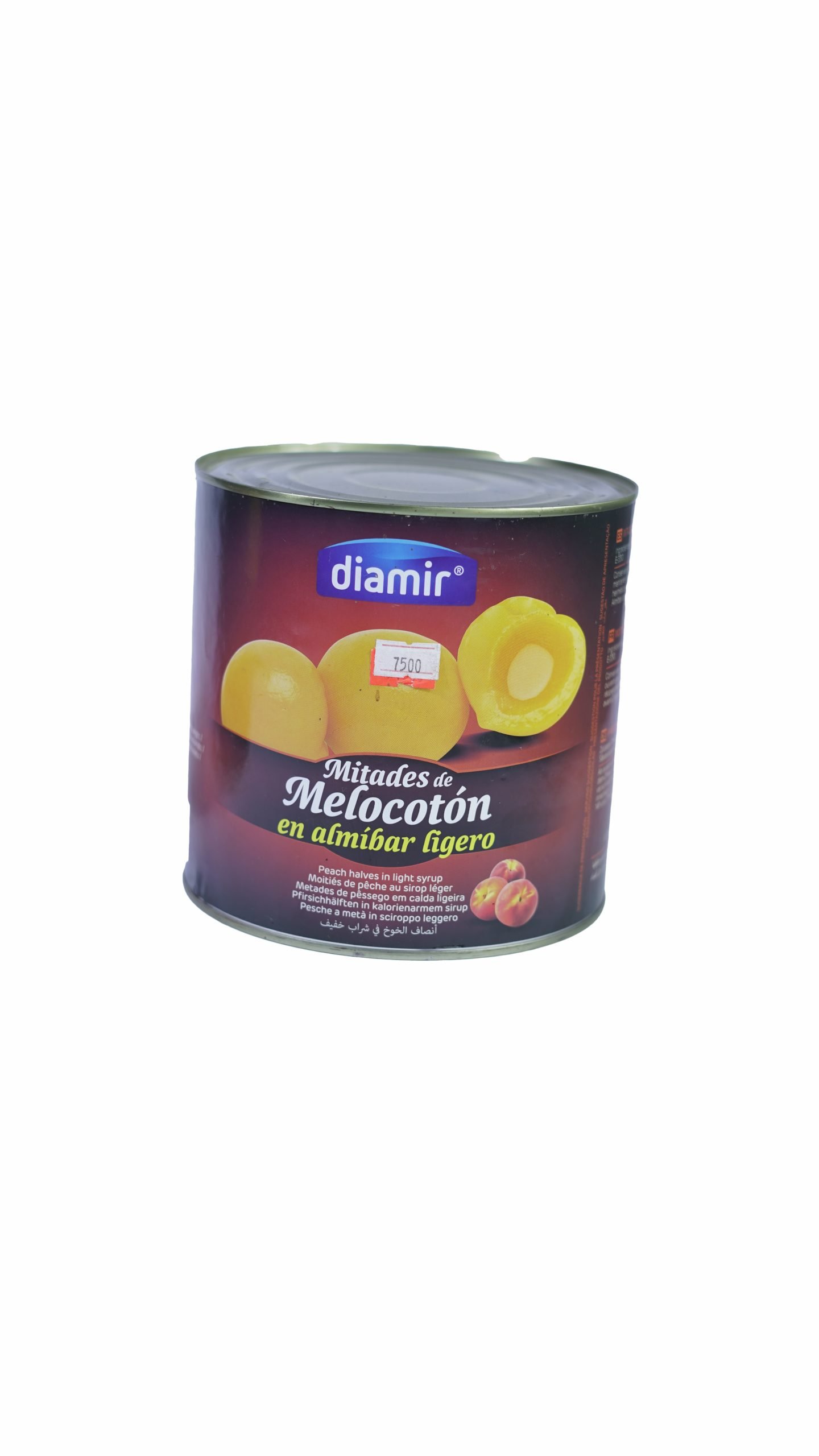 Mitades de Melocotón Diamir (Pêches au sirop)