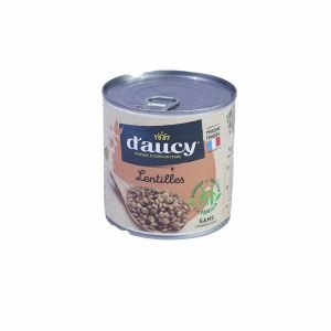 Lentilles d'aucy (Boîte 400g)