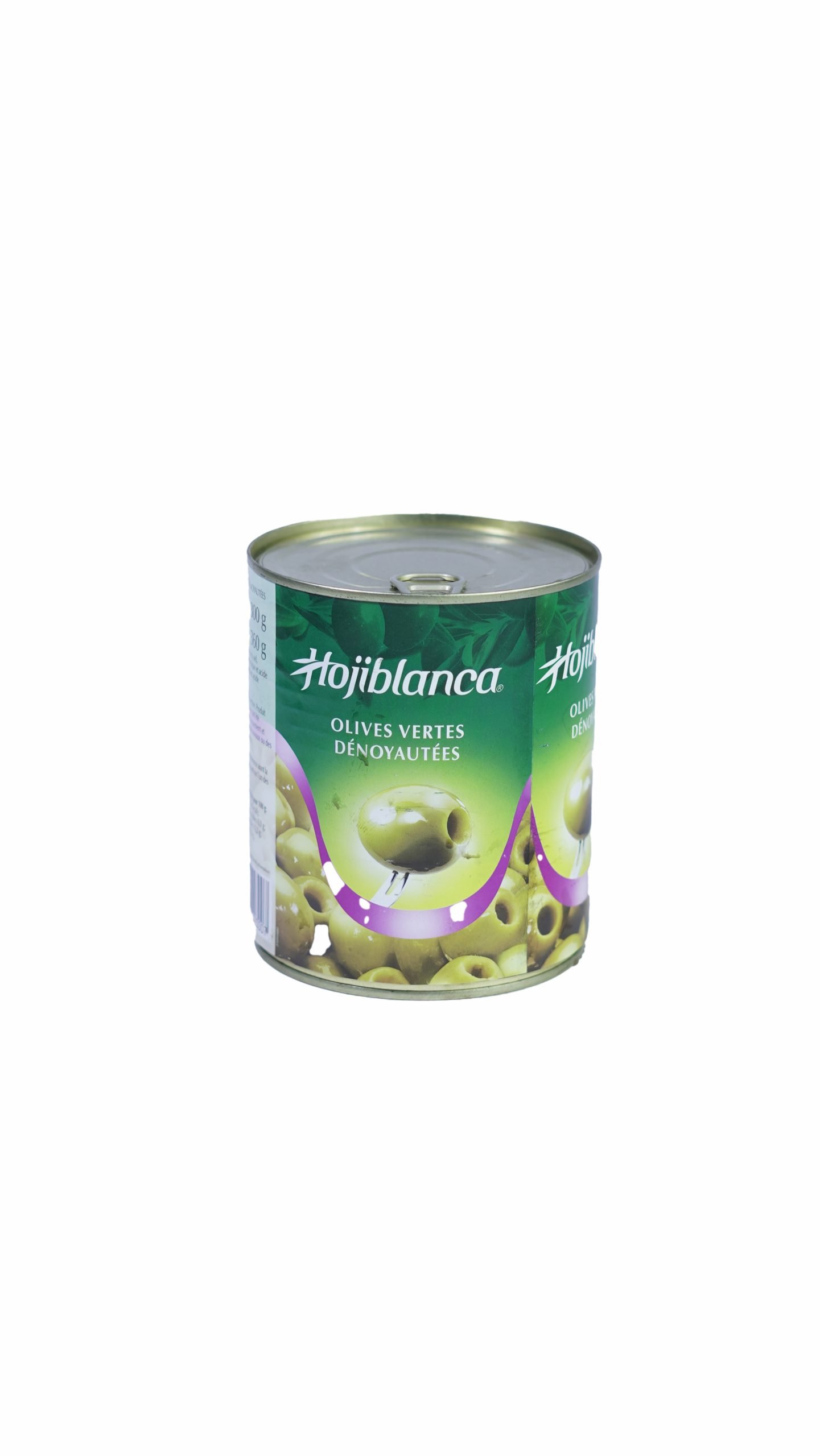 Olives vertes Hojiblanca - Boîte Alu 800g
