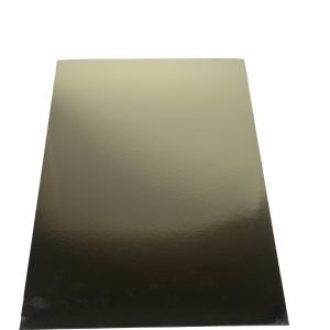 plateau traiteur doree rectangulaire gm