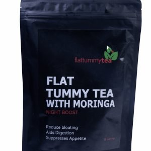 flat tummy tea with moringa