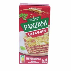 panzani lasagnes 500g