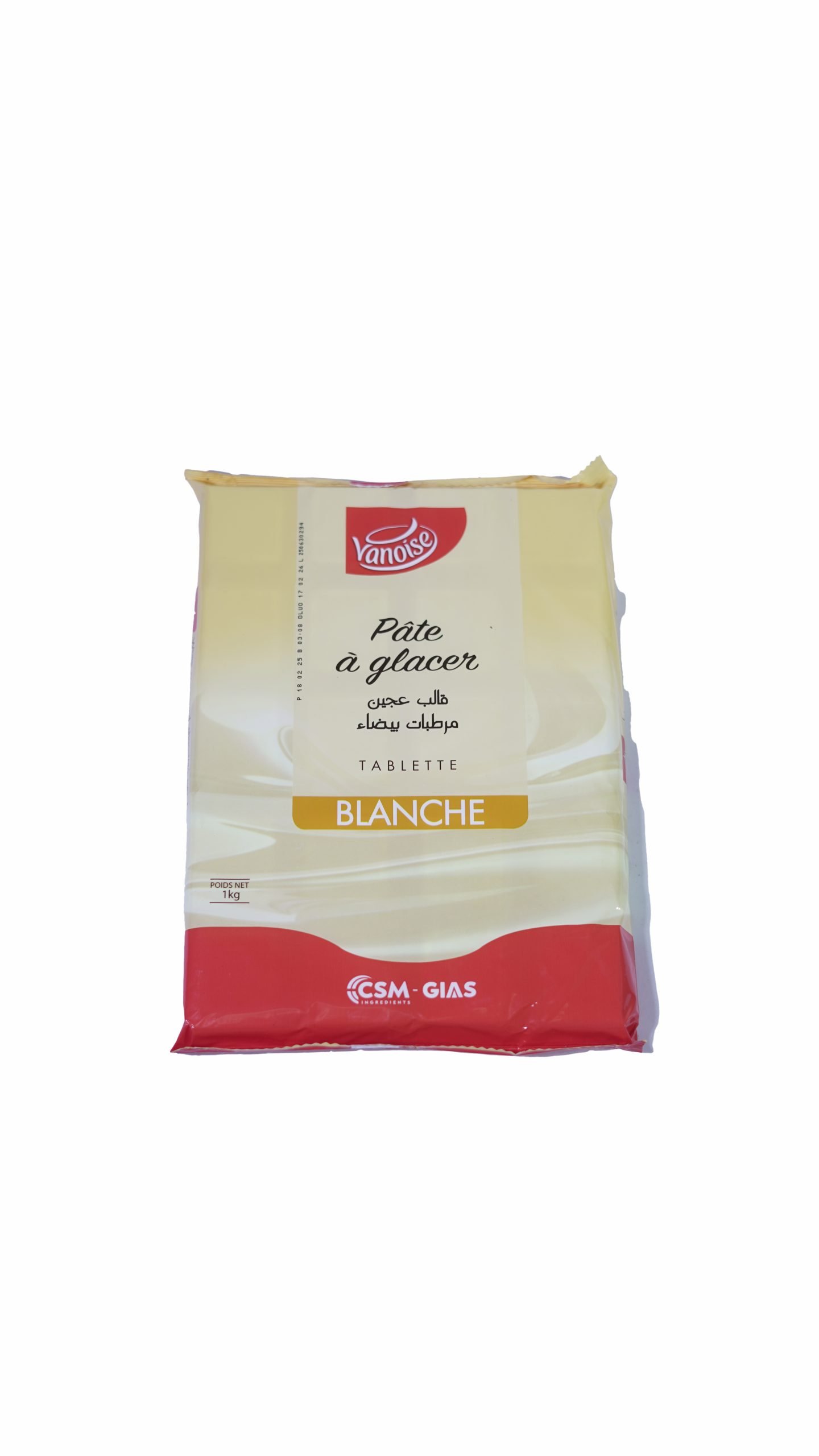 Pâte à glacer Vanoise blanche