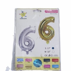 Number foil ballon