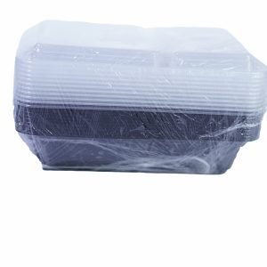 Barquette 2 compartiments 10 pcs