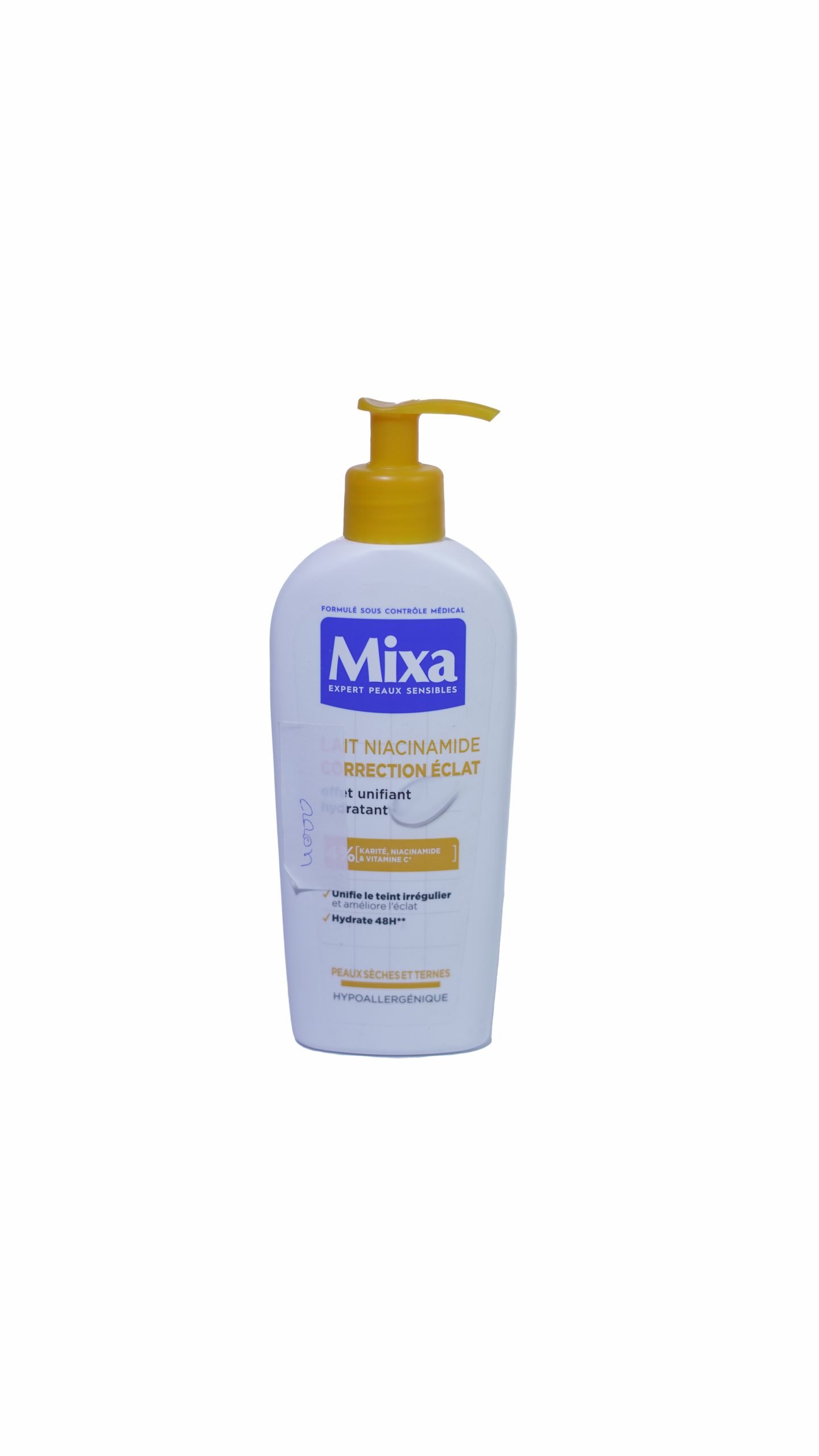 Mixa Lait Niacinamide Correction Éclat