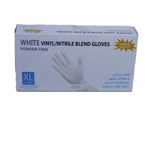 Gants Vinyl blanc