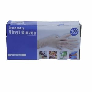 Gants Vinyl transparent