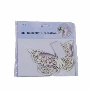 3D Butterfly Decoration - Papillons Décoratifs (Set)